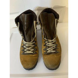 Vtg Woolrich Leather Chukka Brown Lace‎ Up Men’s Sz 10.5 Fall Winter Boots